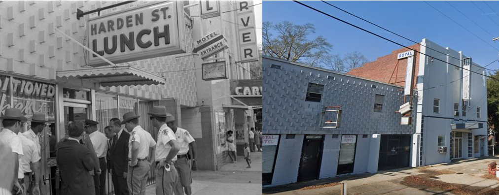 Carver Theatre 1970 and 2022