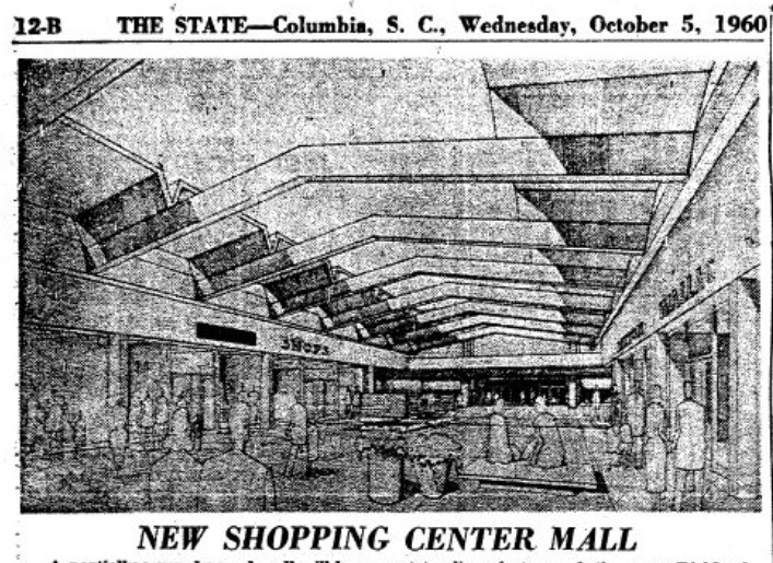 New Shopping Center, The State, October 5, 1960