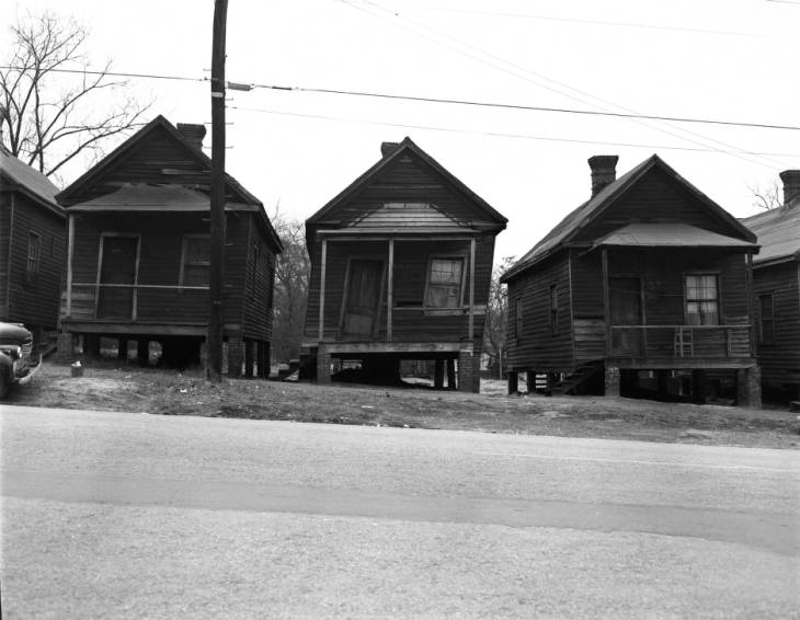 Row of houses, 1955