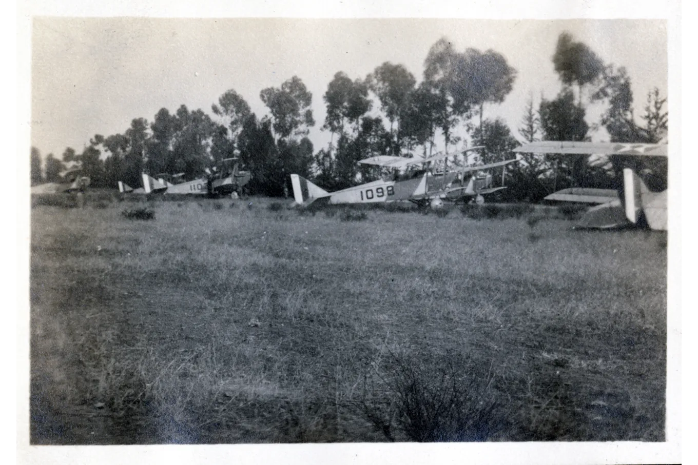 Airplanes at Rosedale Landing Field
