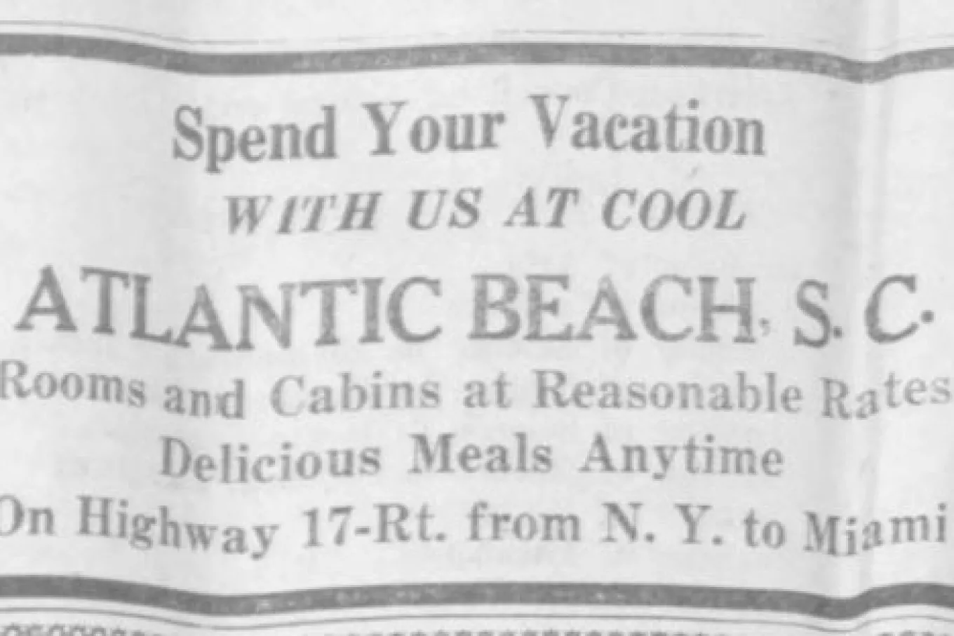 Atlantic Beach ad_Lighthouse_July 31, 1954 p6