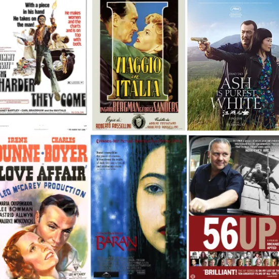 posters from films mentioned in 5 Films for Free blog April 10