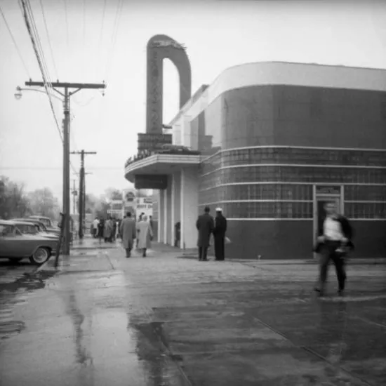 Greyhound Bus depot 1960