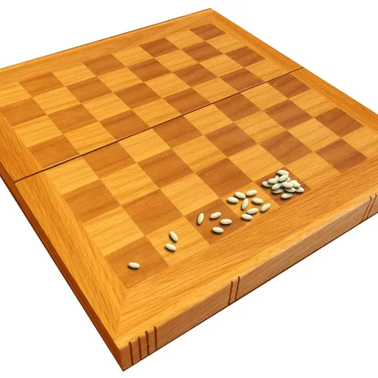 Grains on a chess board