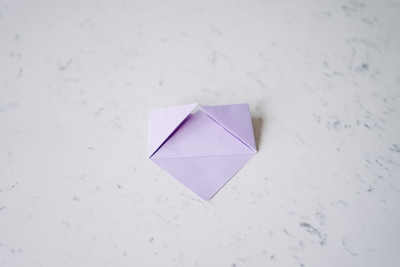 folded origami paper