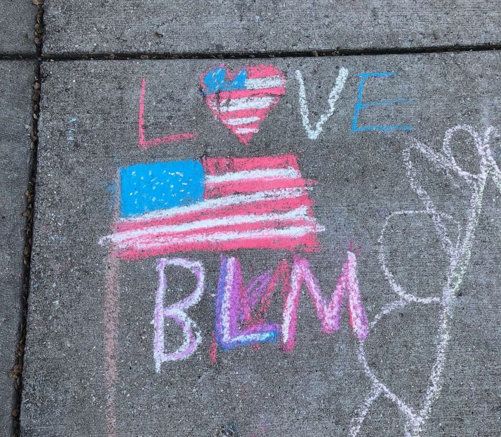 Chalk Your Walk--Black Lives Matter