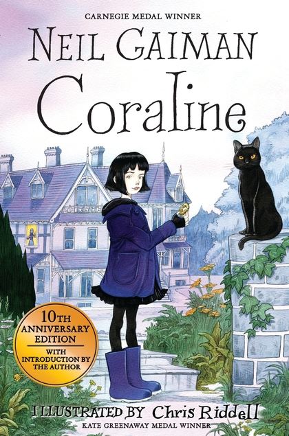 Book Cover:  Coraline