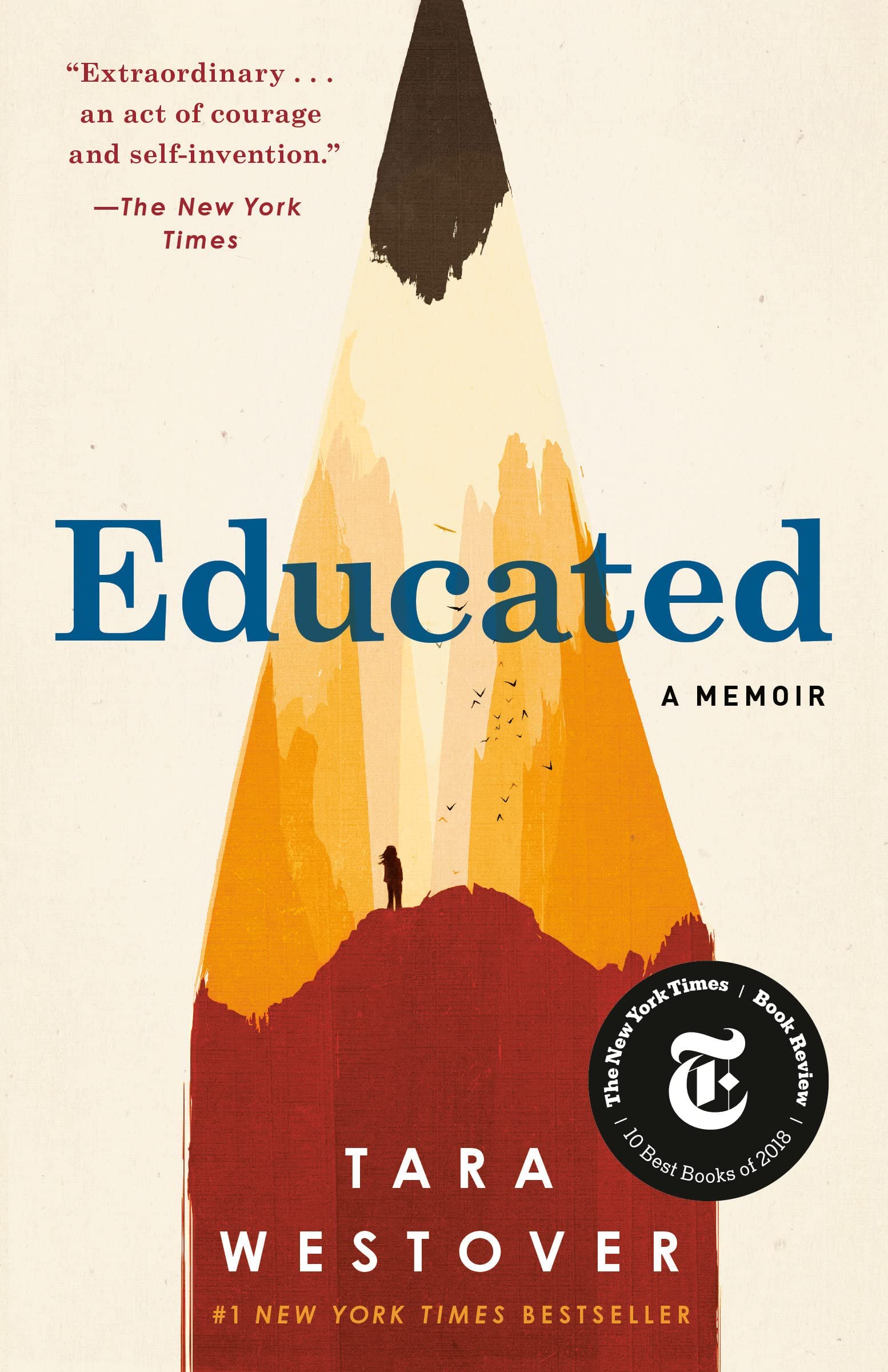 Book Cover - Educated by Tara Westover