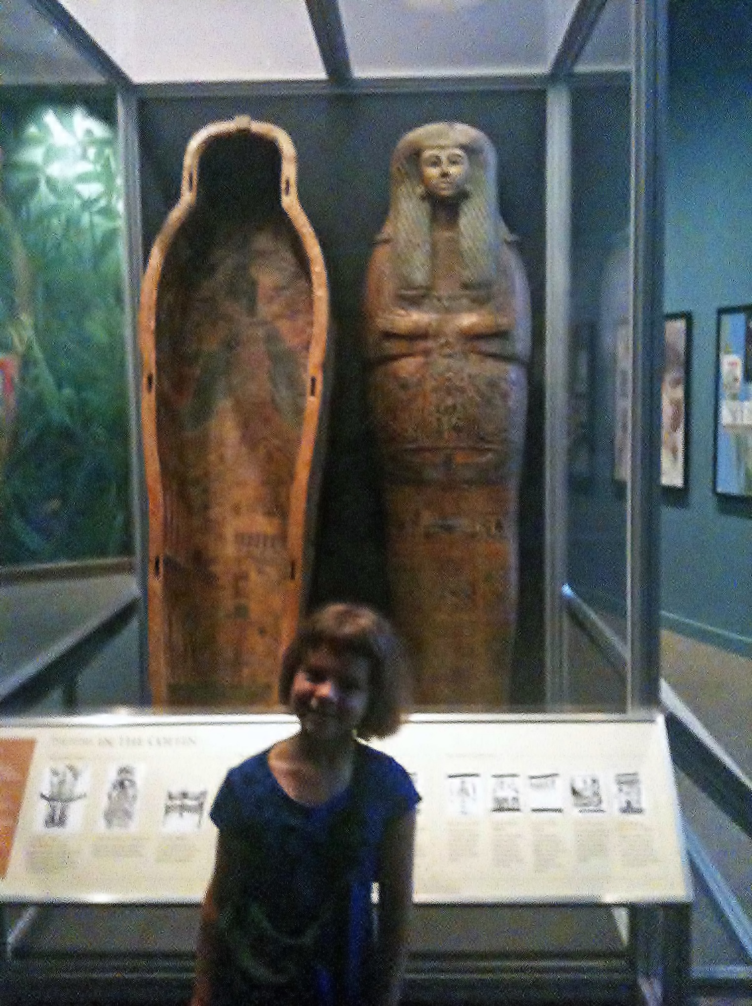 Egyptian Sarcophagus in Pittsburgh Museum