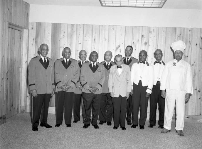 Jefferson Hotel employees, 1962