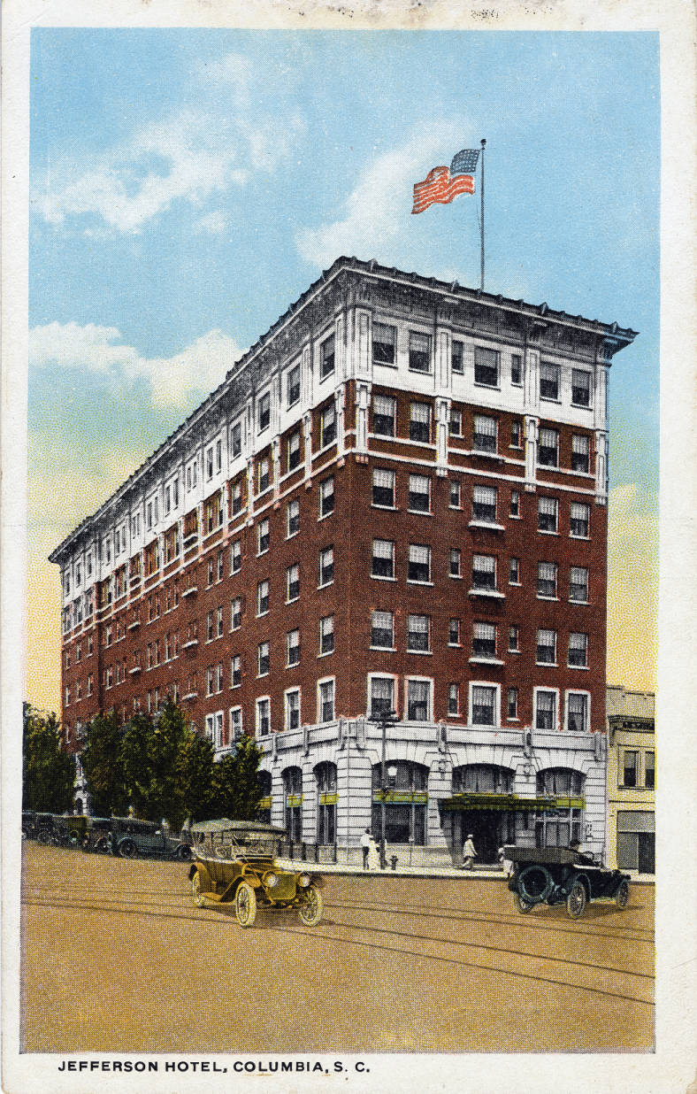 Jefferson Hotel postcard 1915