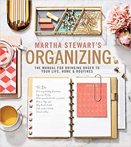 Martha Stewart's Organizing Book Jacket