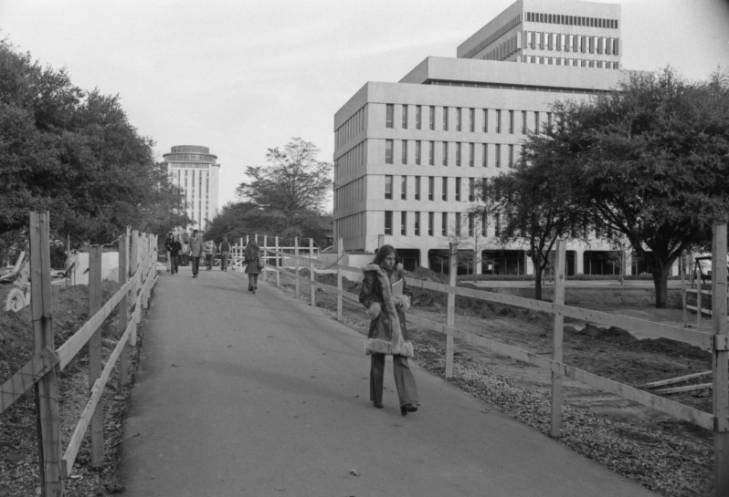 Pickens Street Crosswwalk 1973