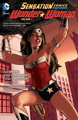 Cover to Sensation Comics