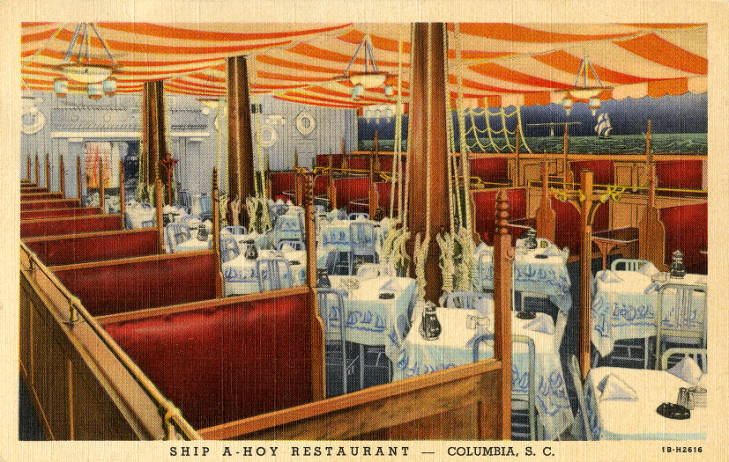 Ship A-Hoy postcard 1942