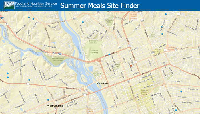 Summer Meals Site Finder