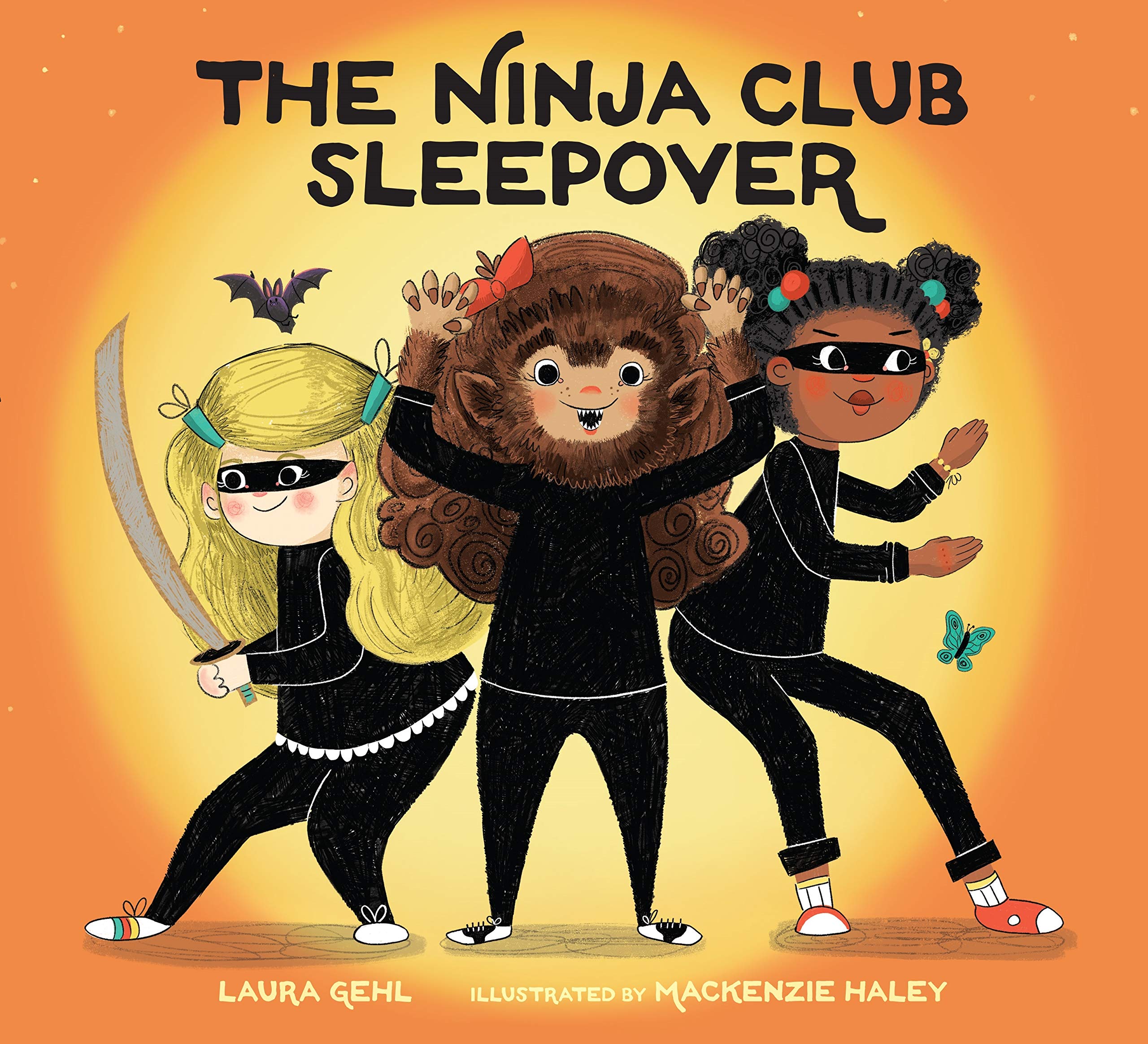The Ninja Club Sleepover by Laura Gehl