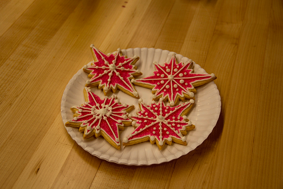 Cookies made at Richland Library 
