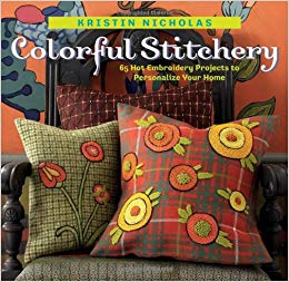 Book cover: Colorful Stitchery