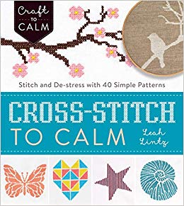 Book cover: Cross-stitch to Calm