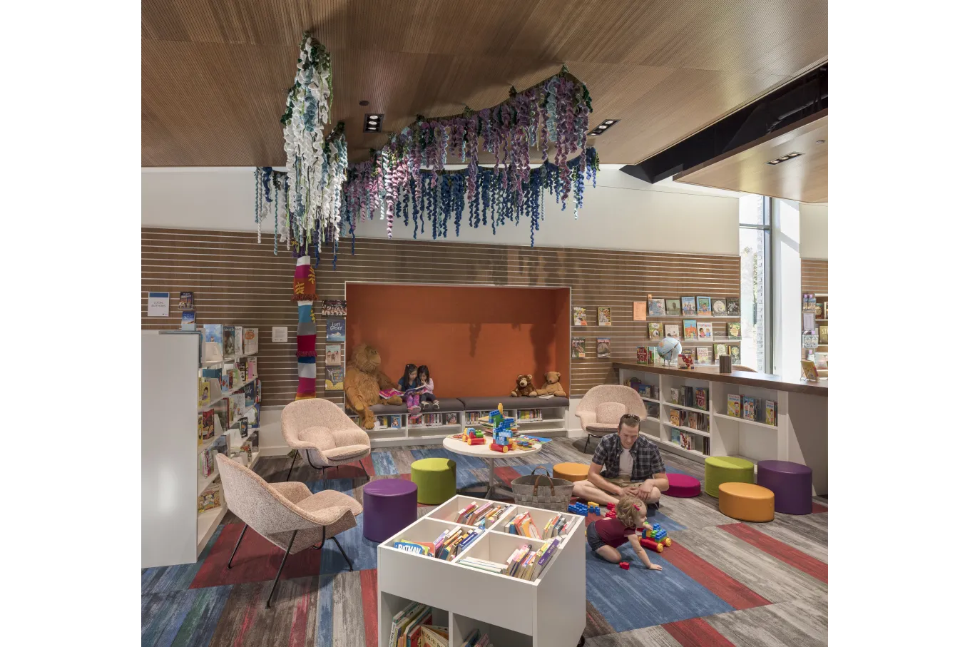 Ballentine Hyperbolic Crochet Wisteria Sculpture