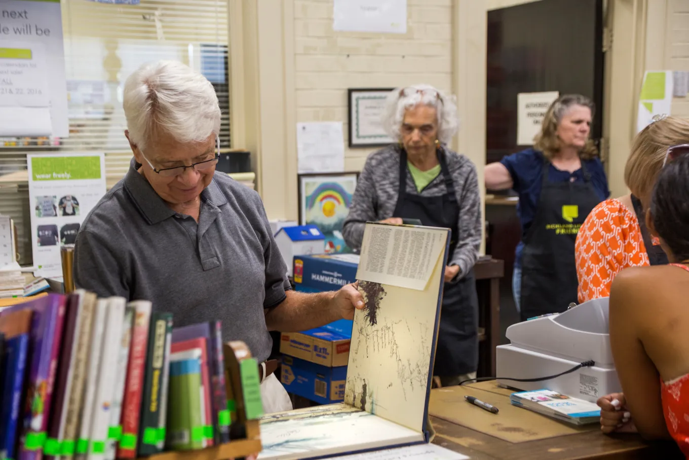 Friends and Foundation Book Sale