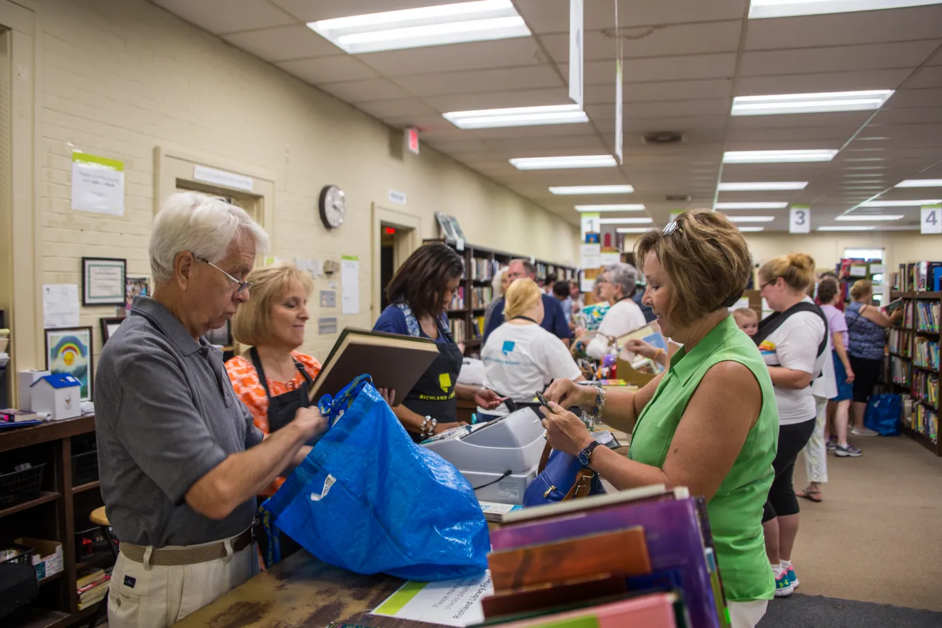 Friends and Foundation Book Sale