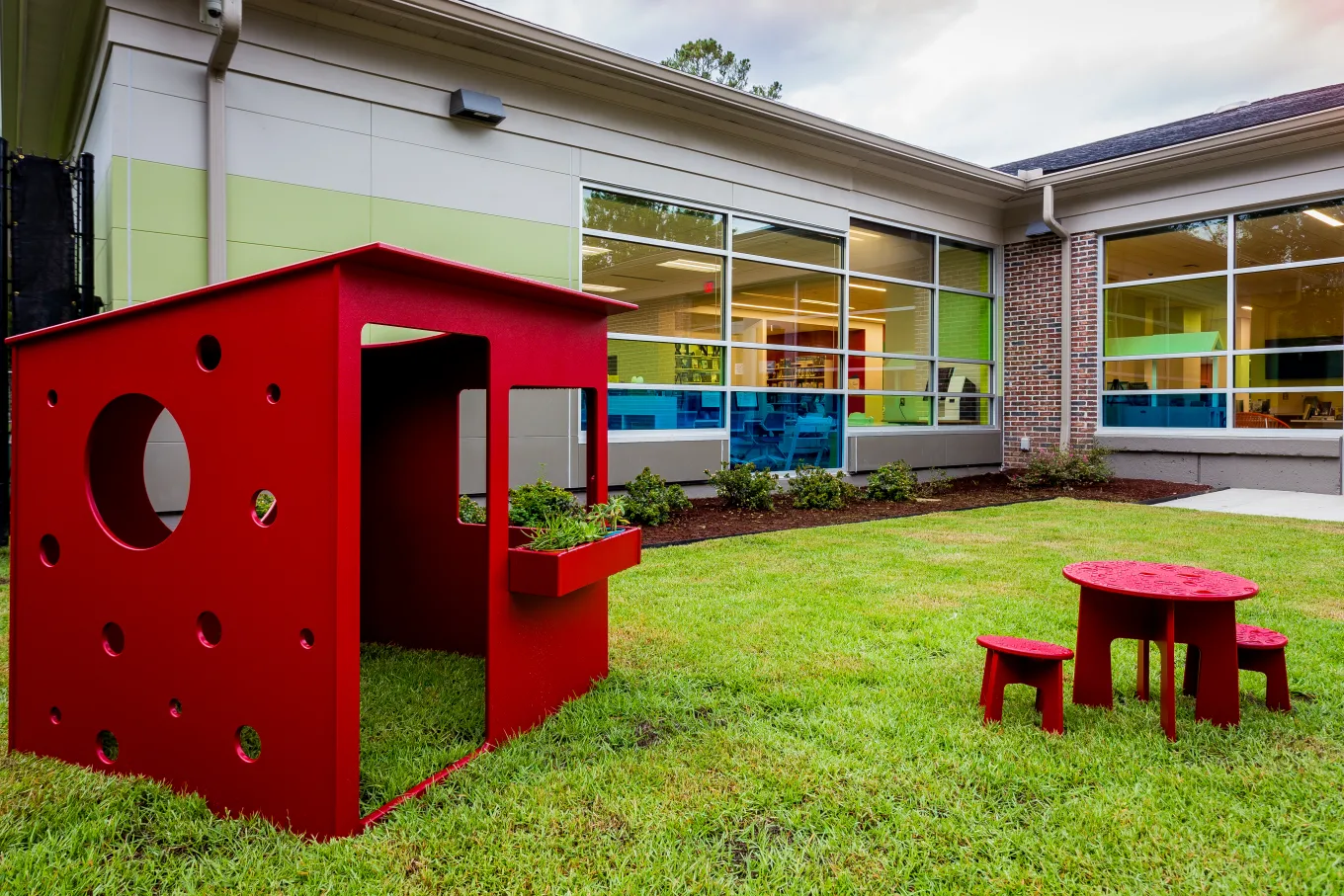North Main Courtyard