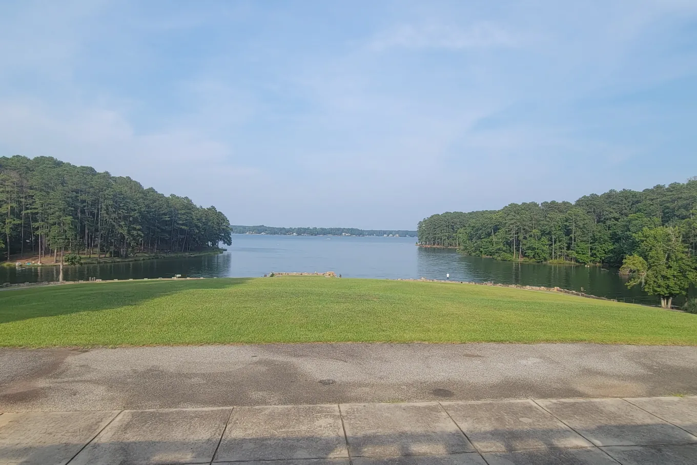 lake surrounded by trees