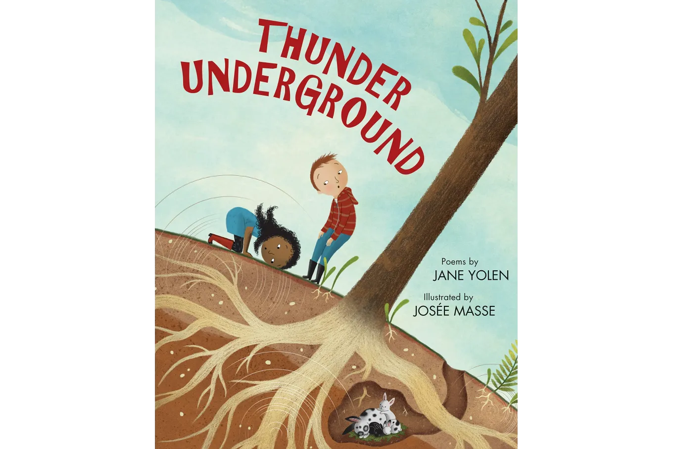 Book cover of Thunder Underground.