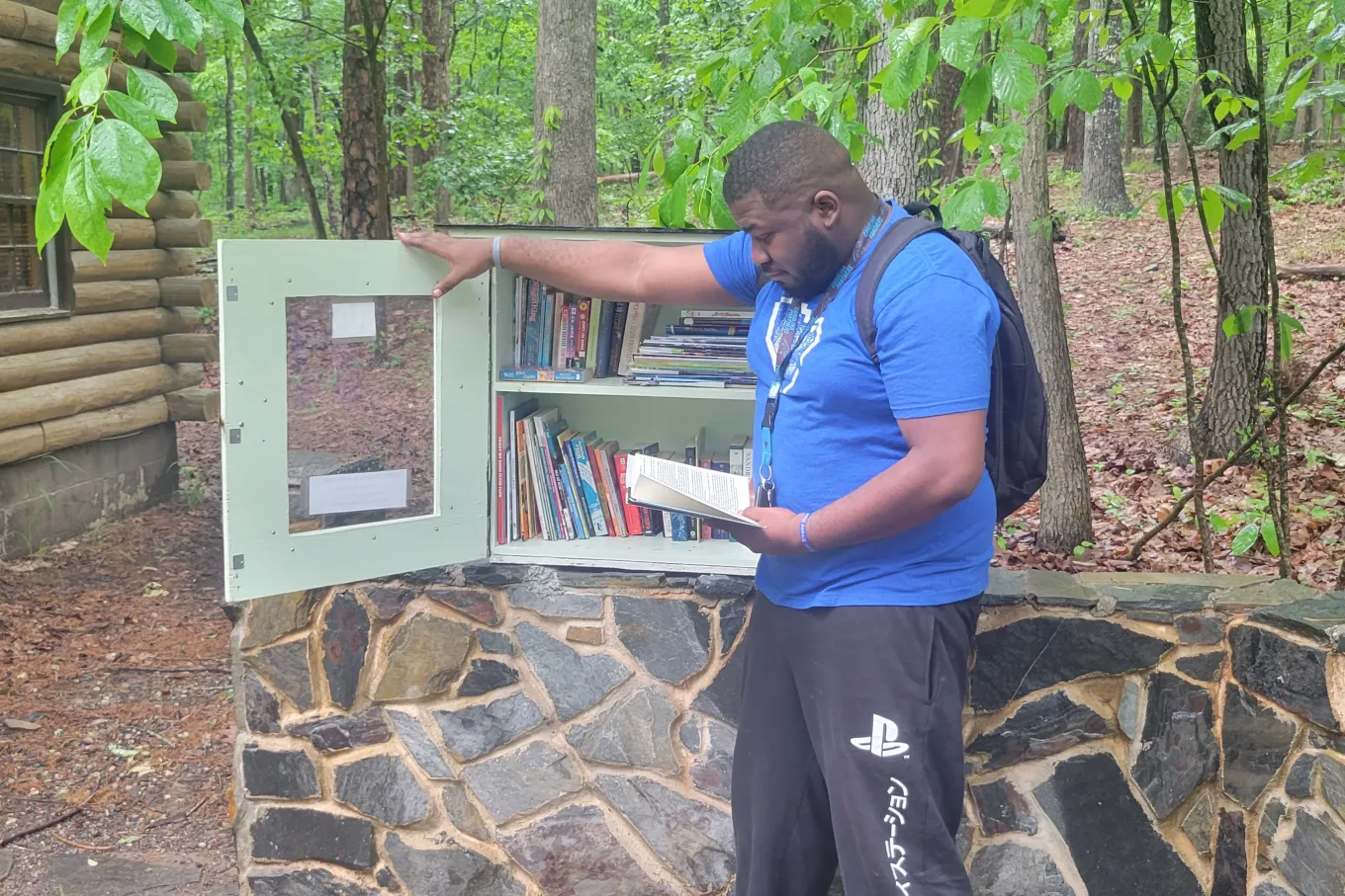 outdoor little library 