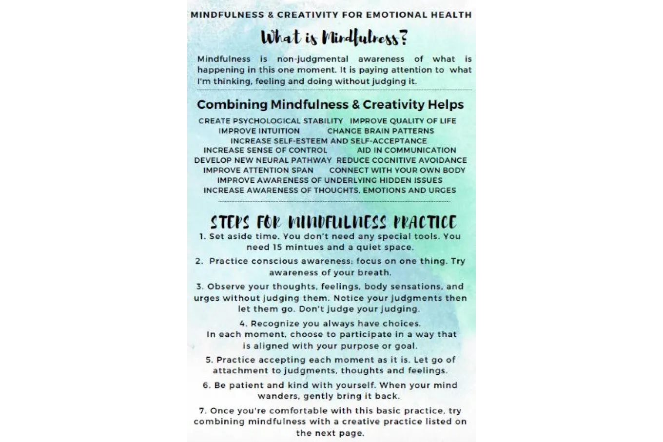 Meditation Practice tips