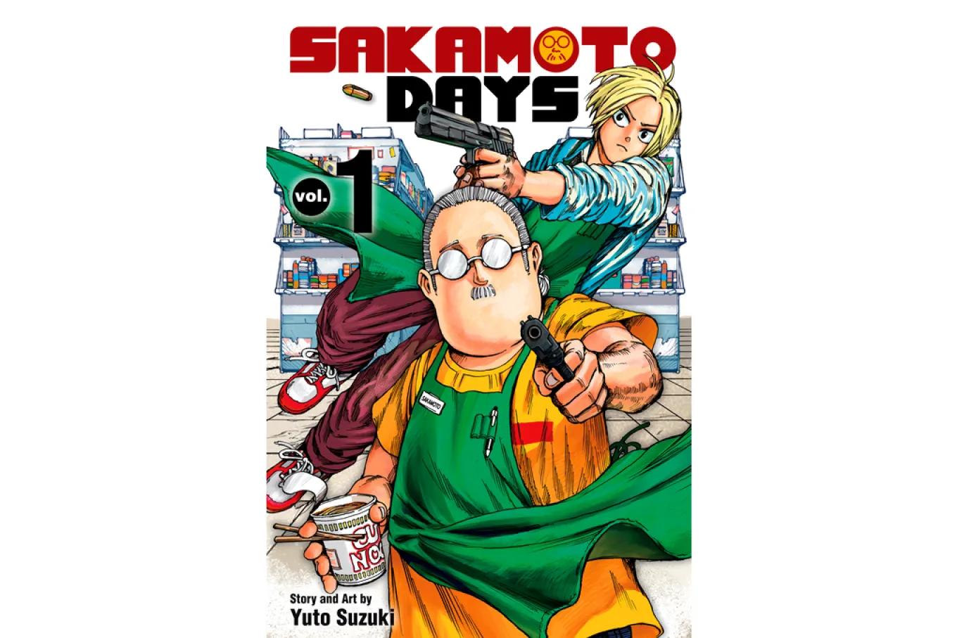 Cover to Sakamoto Days Volume 1