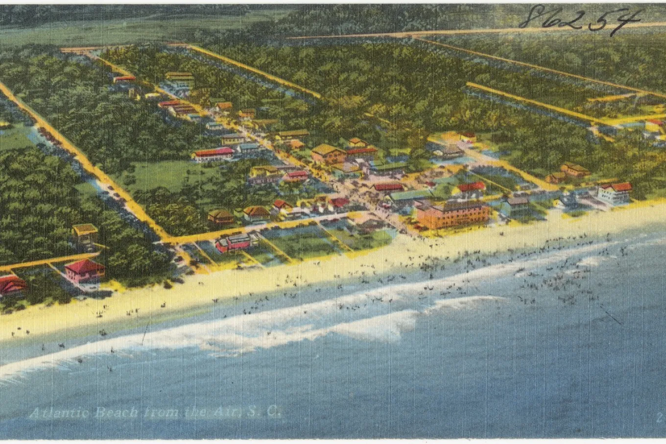 Atlantic Beach from the Air, SC BPL