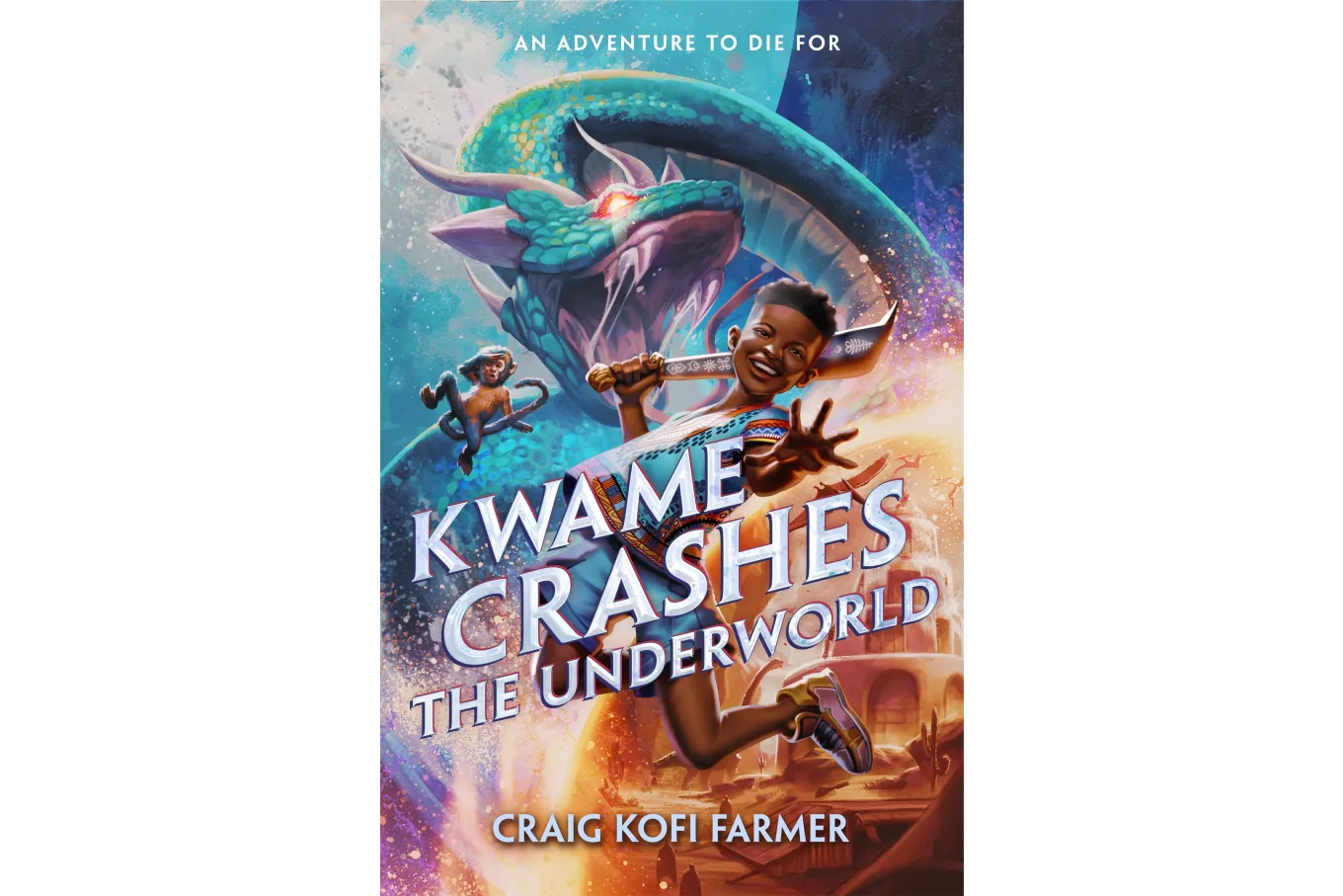 Cover of Kwame Crashes the Underworld