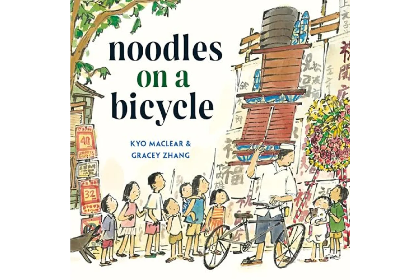 Cover of Noodles on a Bicycle