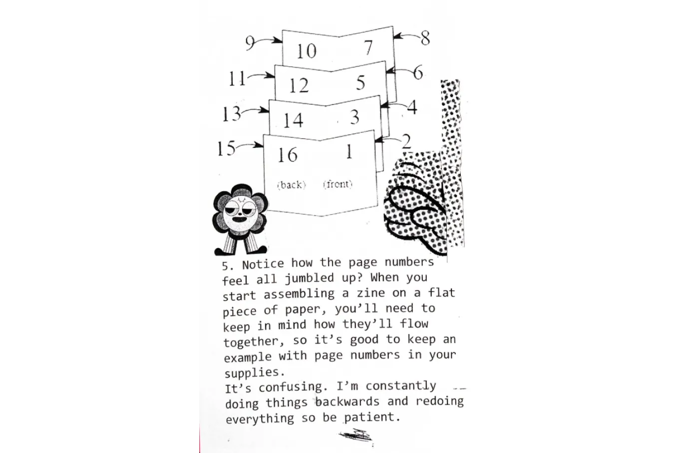 Guide to Making a Zine- Page 4