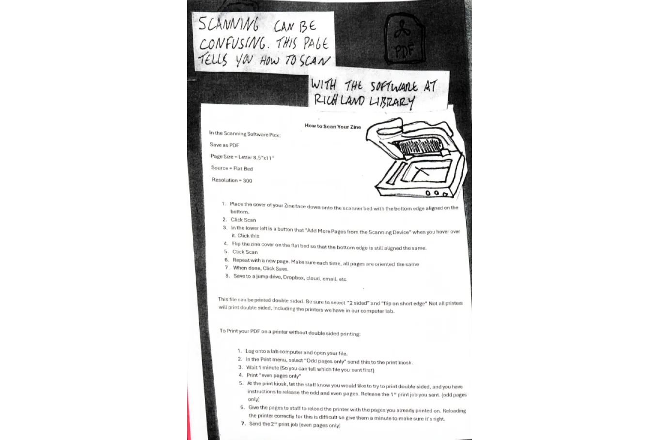 Guide to Making a Zine- Page 7