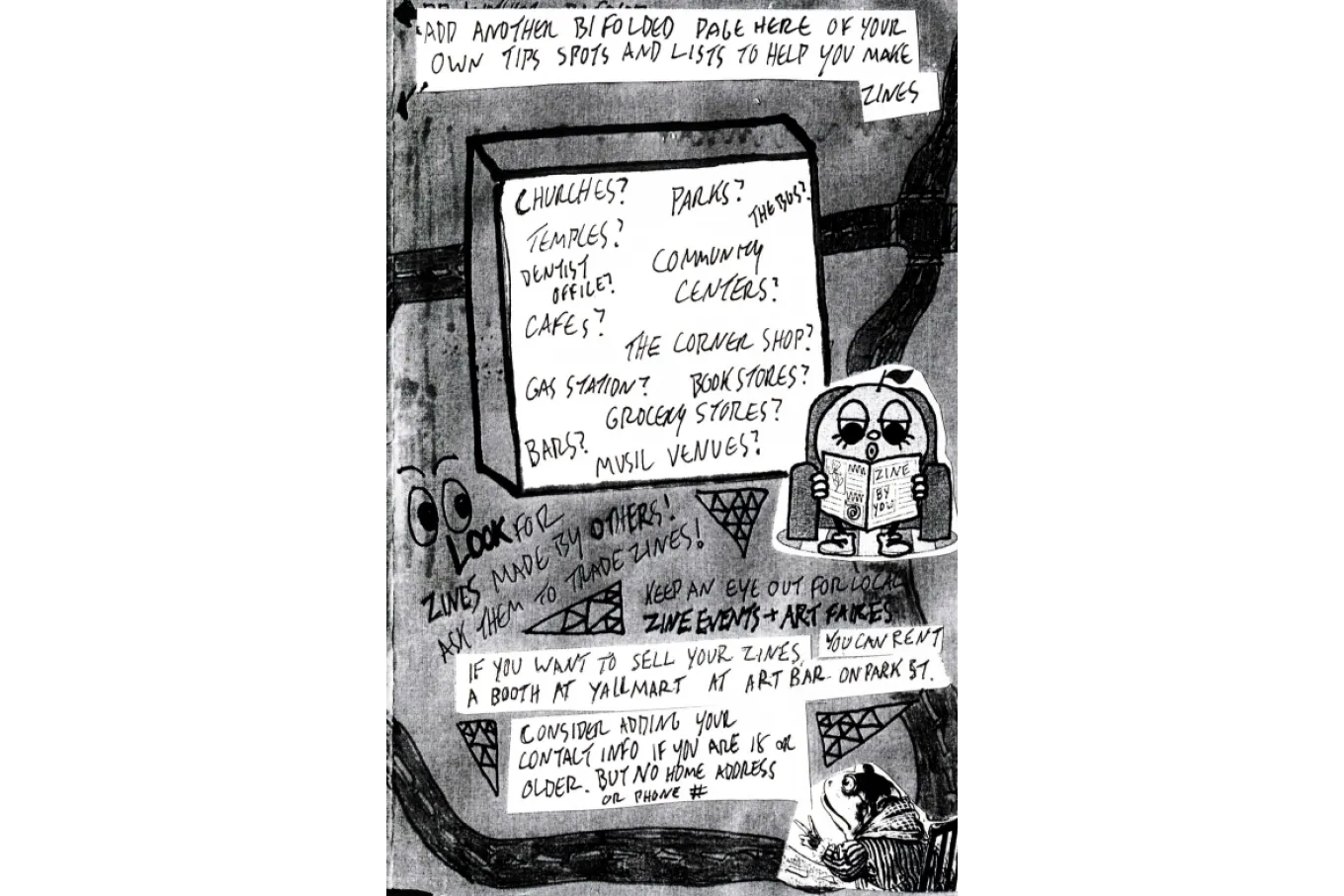 Guide to Making a Zine- Page 11