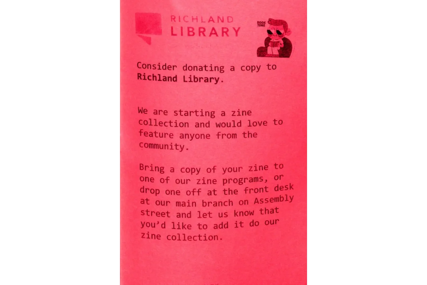 Guide to Making a Zine- Page 19