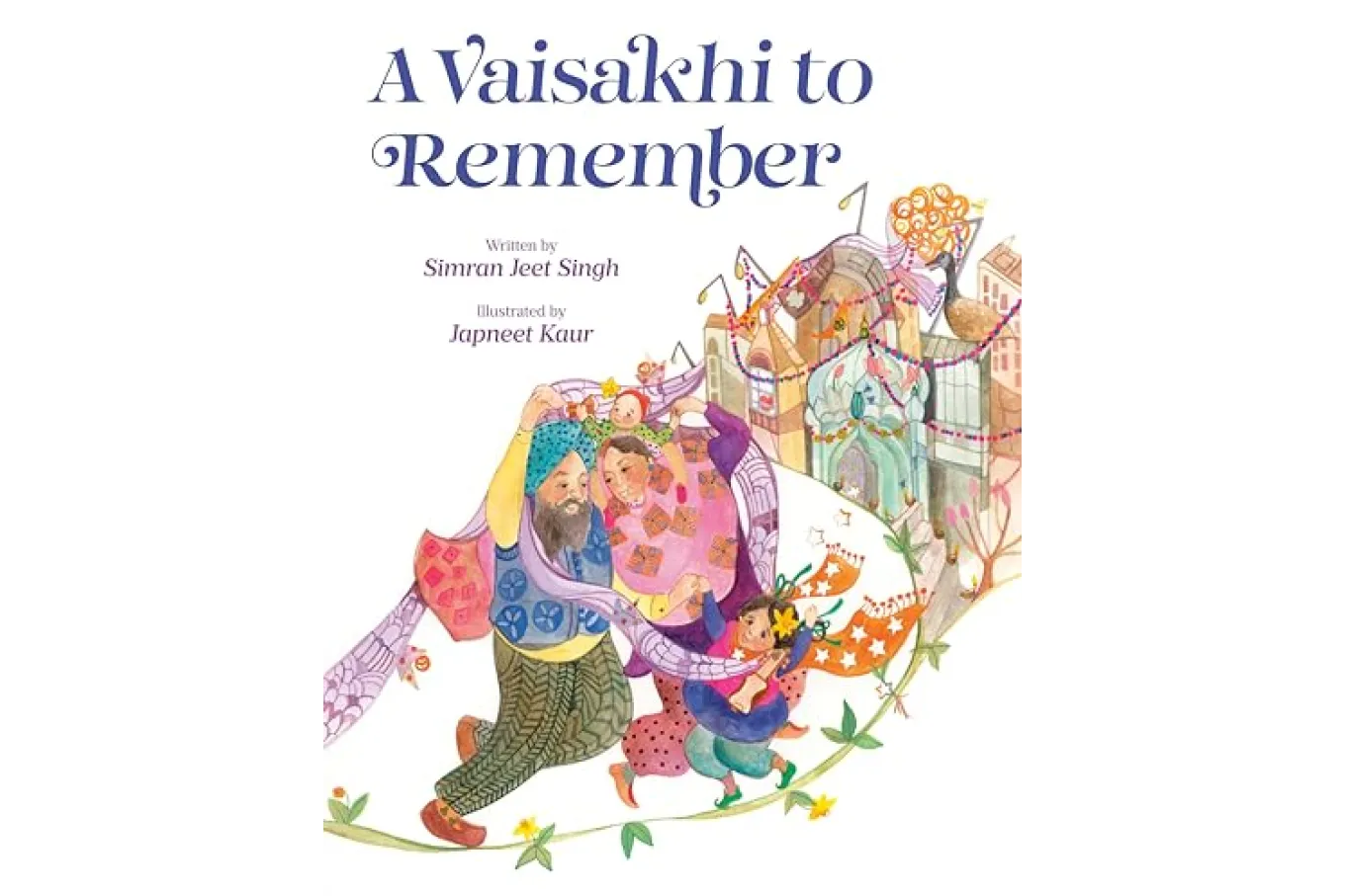 The Cover of A Vaisakhi to Remember