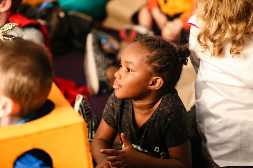 attentive child listening