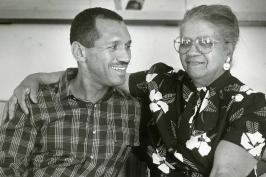 Ethel and son, Charles, Bolden from Richland Library Archive