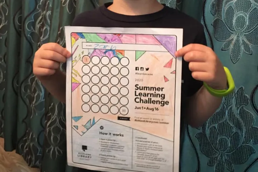 Color your own printable track record for summer learning
