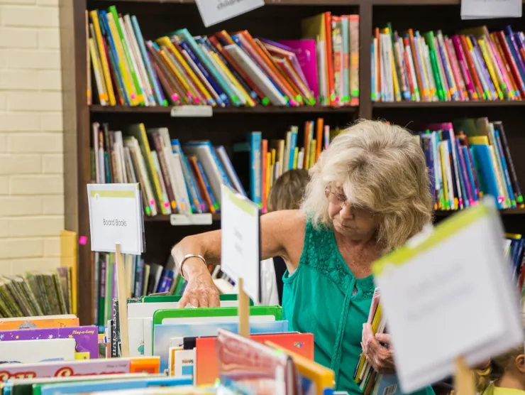 Friends and Foundation Book Sale
