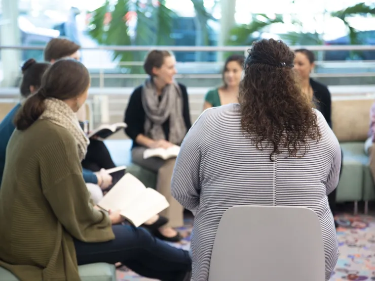 Book group meets discuss latest read