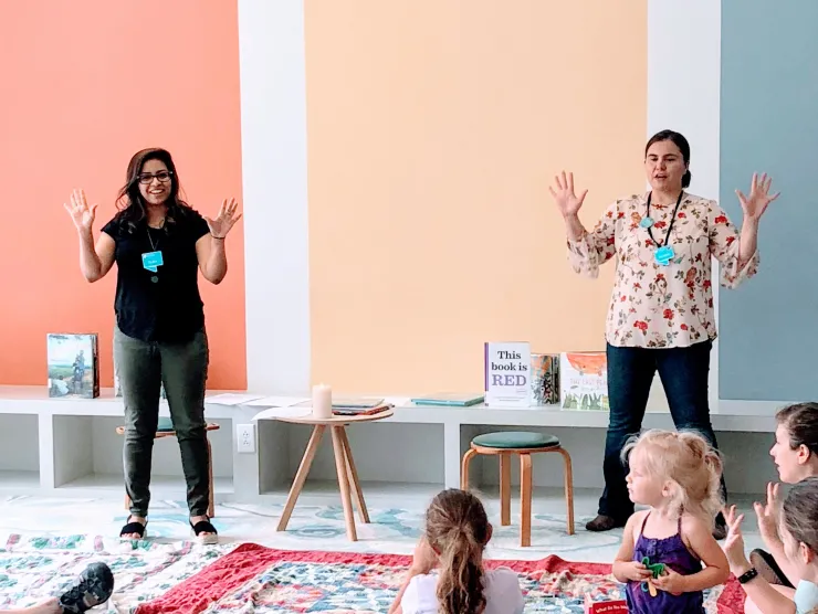 Cooper story time for Hispanic/ Latinx Heritage Month