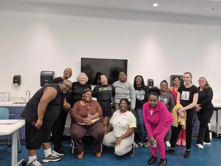 Updated Zumba group photo