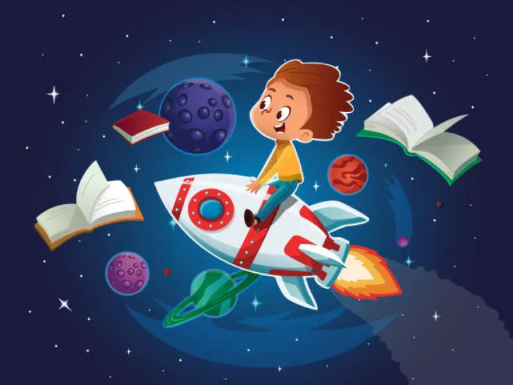 Child in Outer Space