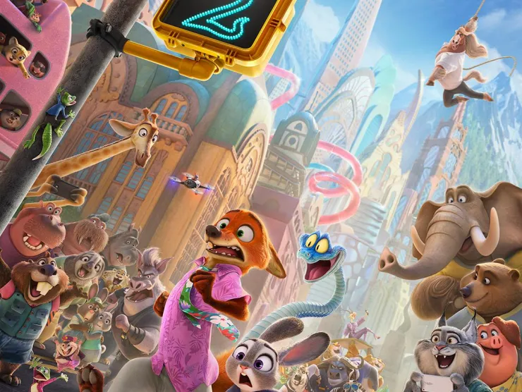 Movie poster for Zootopia 2 